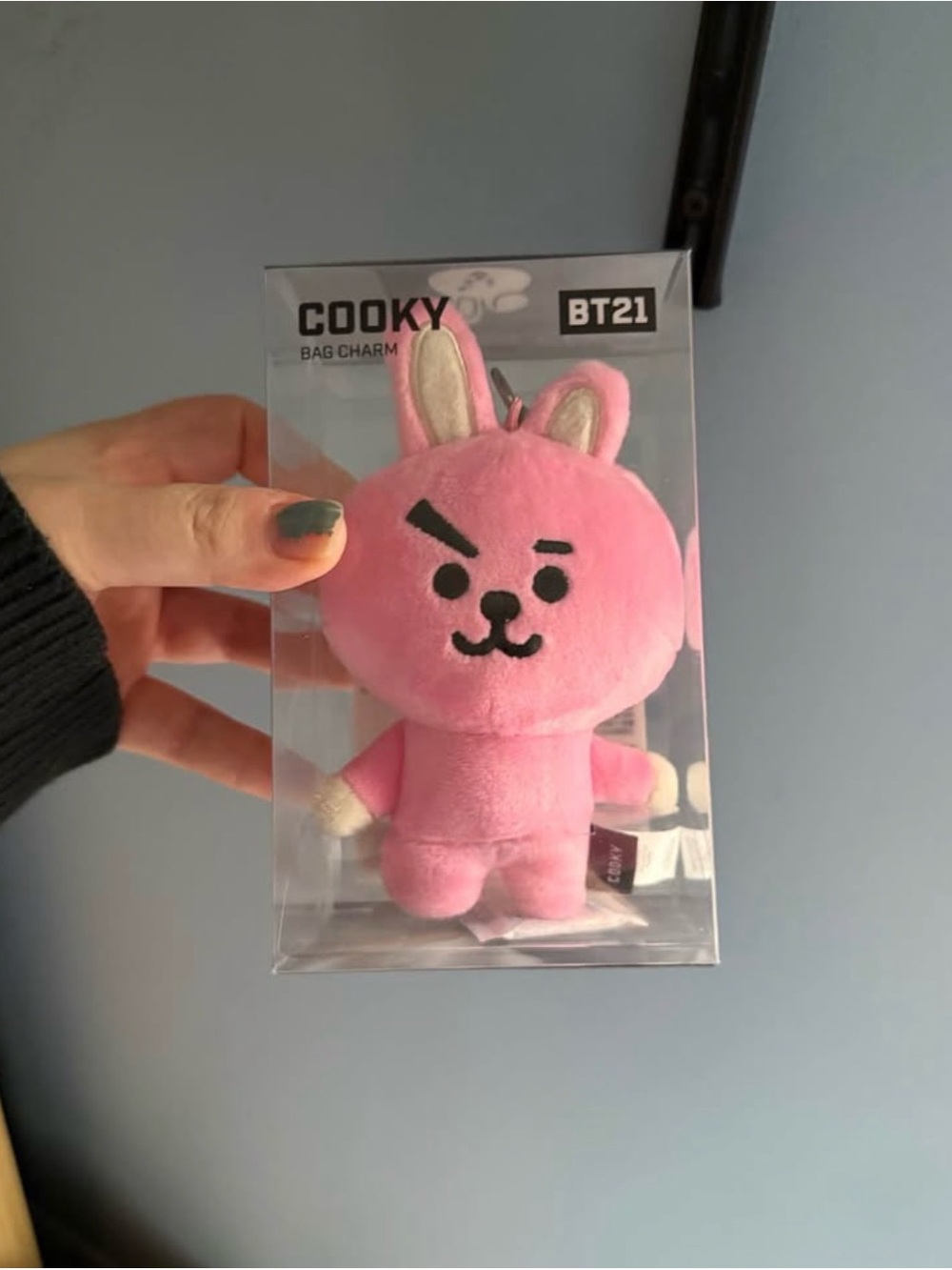 BT21 Cooky Plush Bag Charm - OG authentic
